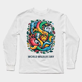 WORLD WILDLIFE DAY Long Sleeve T-Shirt